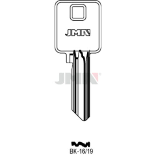 Chei JMA Multiprofil Sau Speciale Alama BK-16/19